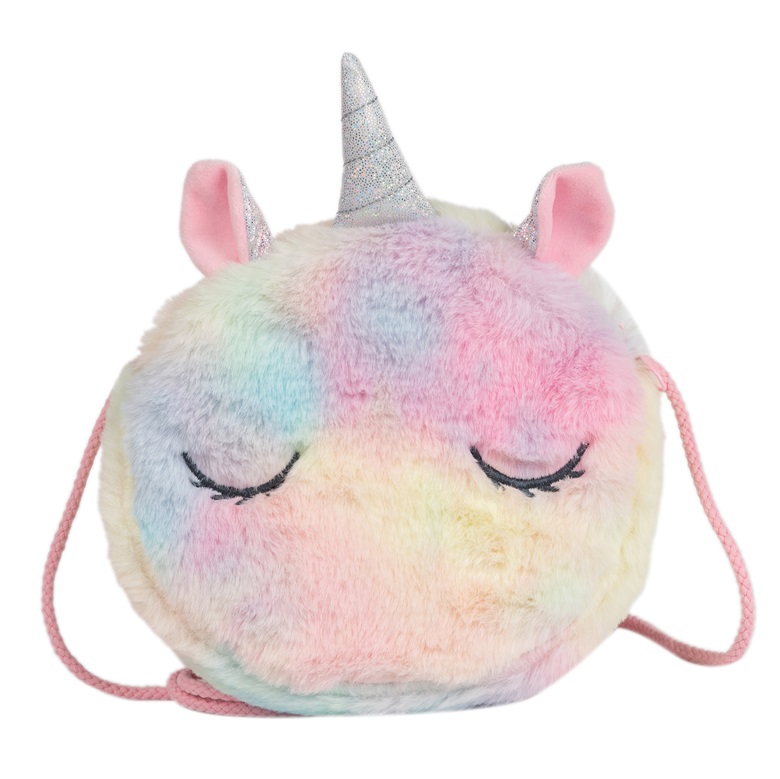 Plush unciorn bag